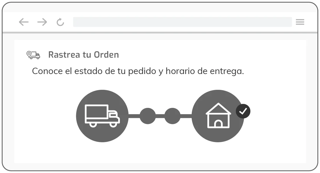 Paso 5: Rastreo de orden