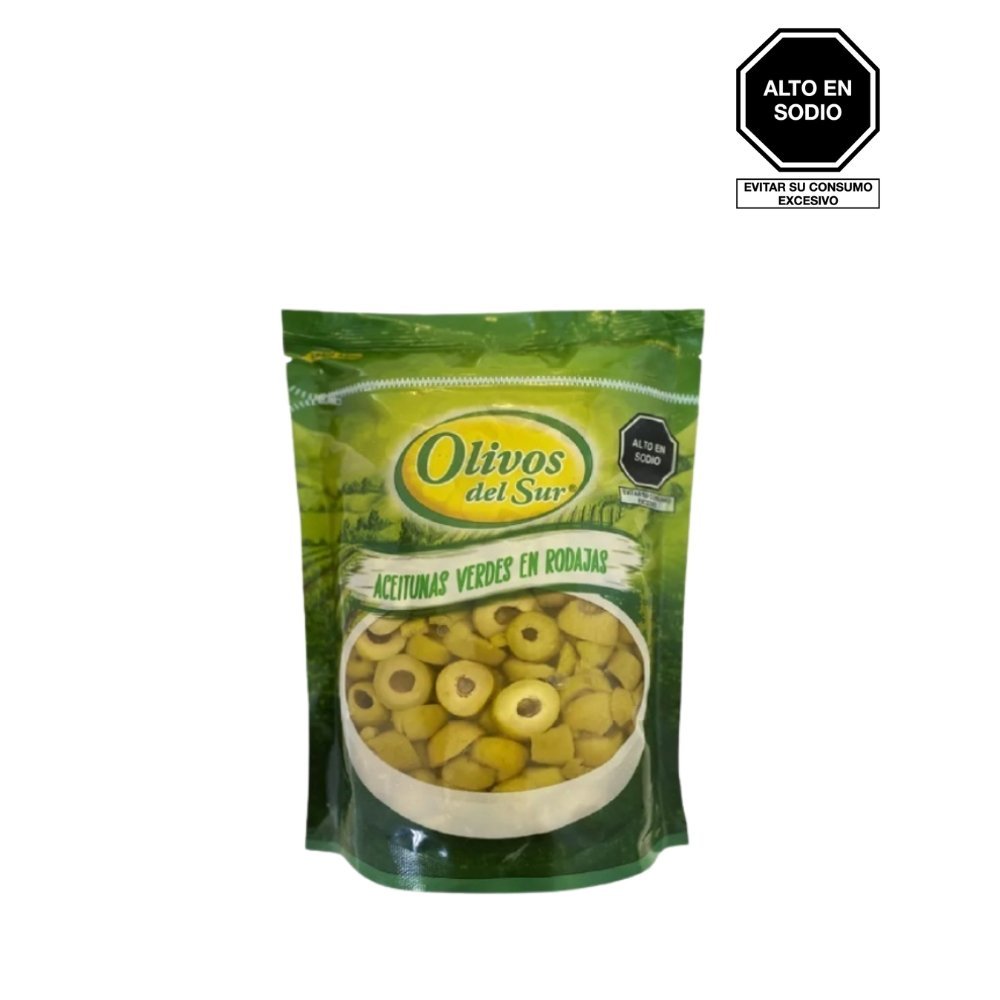 ACEITUNAS VERDES RODAJAS BOLSA X 1/2 KG