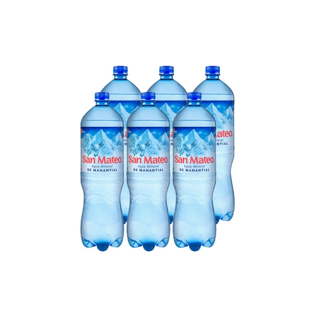 AGUA CON GAS SAN MATEO 1.5L X6UND