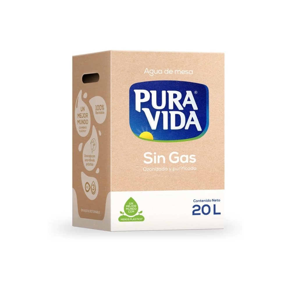 AGUA PURA VIDA CAJA 20L