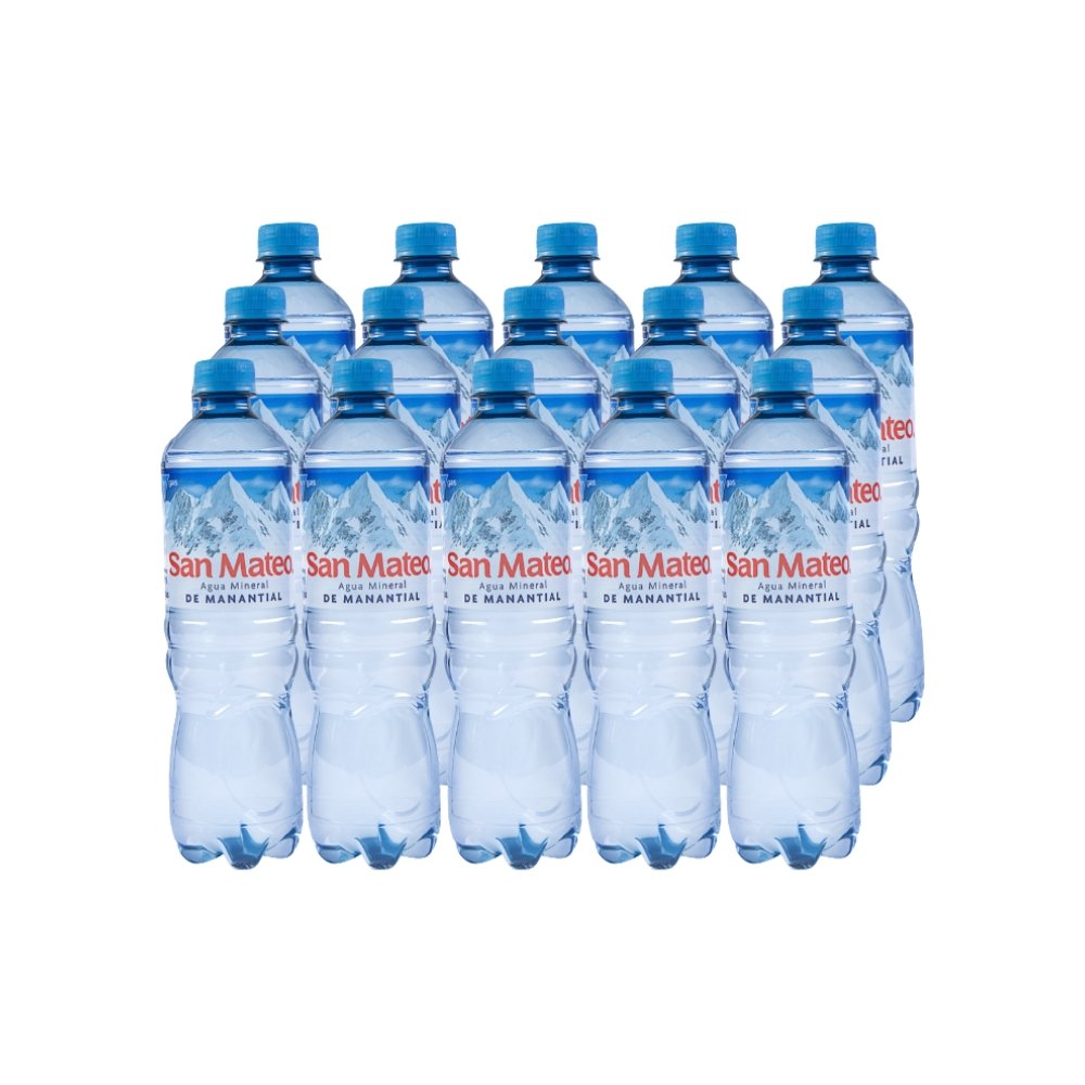 AGUA SIN GAS SAN MATEO 600ML X15UND
