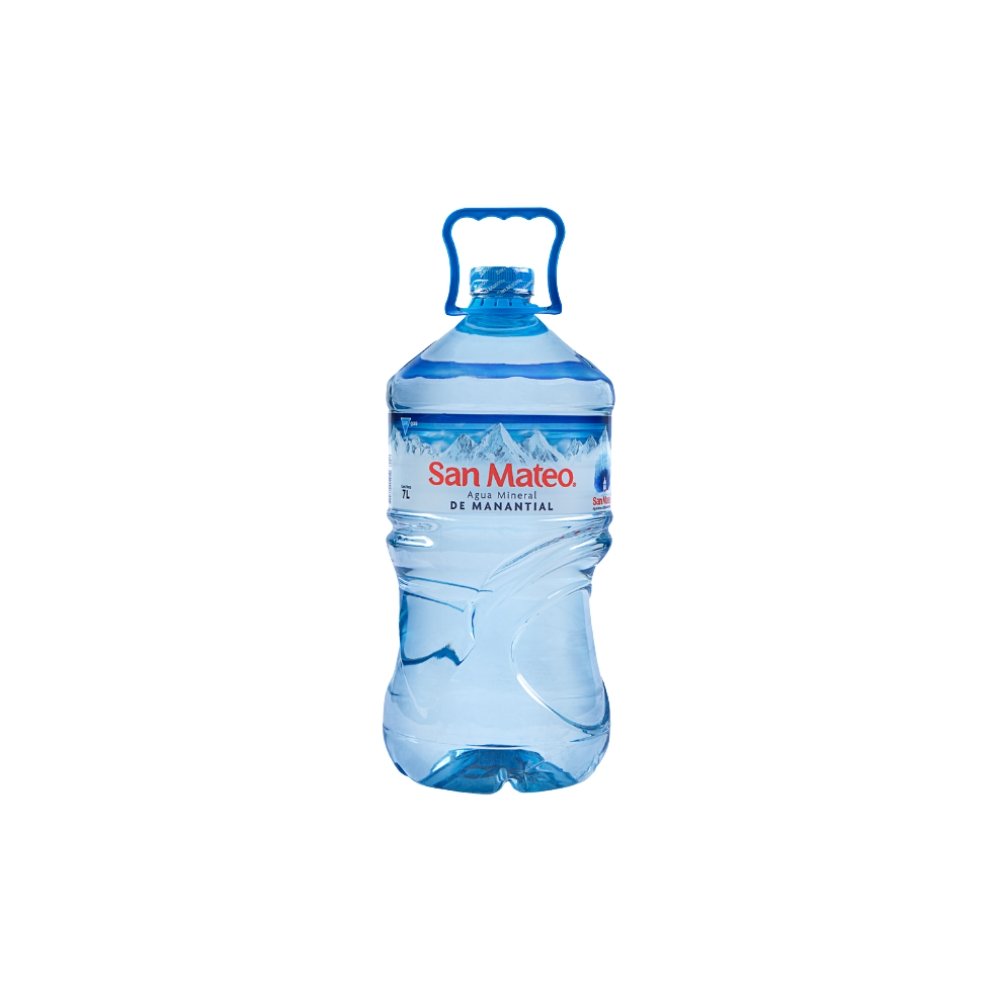 AGUA SIN GAS SAN MATEO 7L X UND