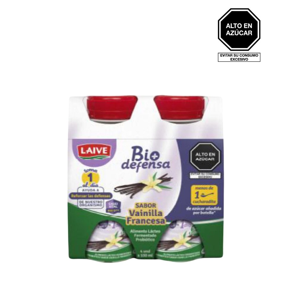 ALIM LACT FERM BIO DEFENSA LAIVE VAINILLA FOURPACK