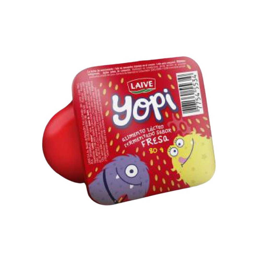 ALIMENTO LACTEO FERMENTADO YOPI SAB FRESA VASO 80G