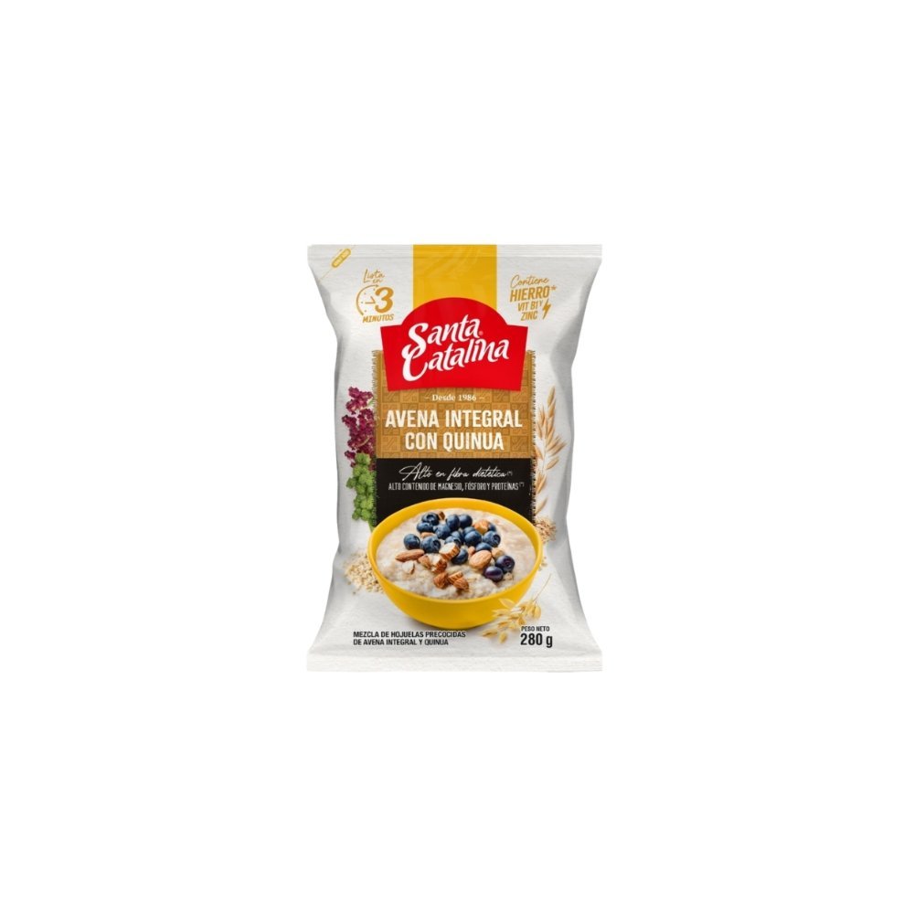 AVENA INTEGRAL CON QUINUA X 280G