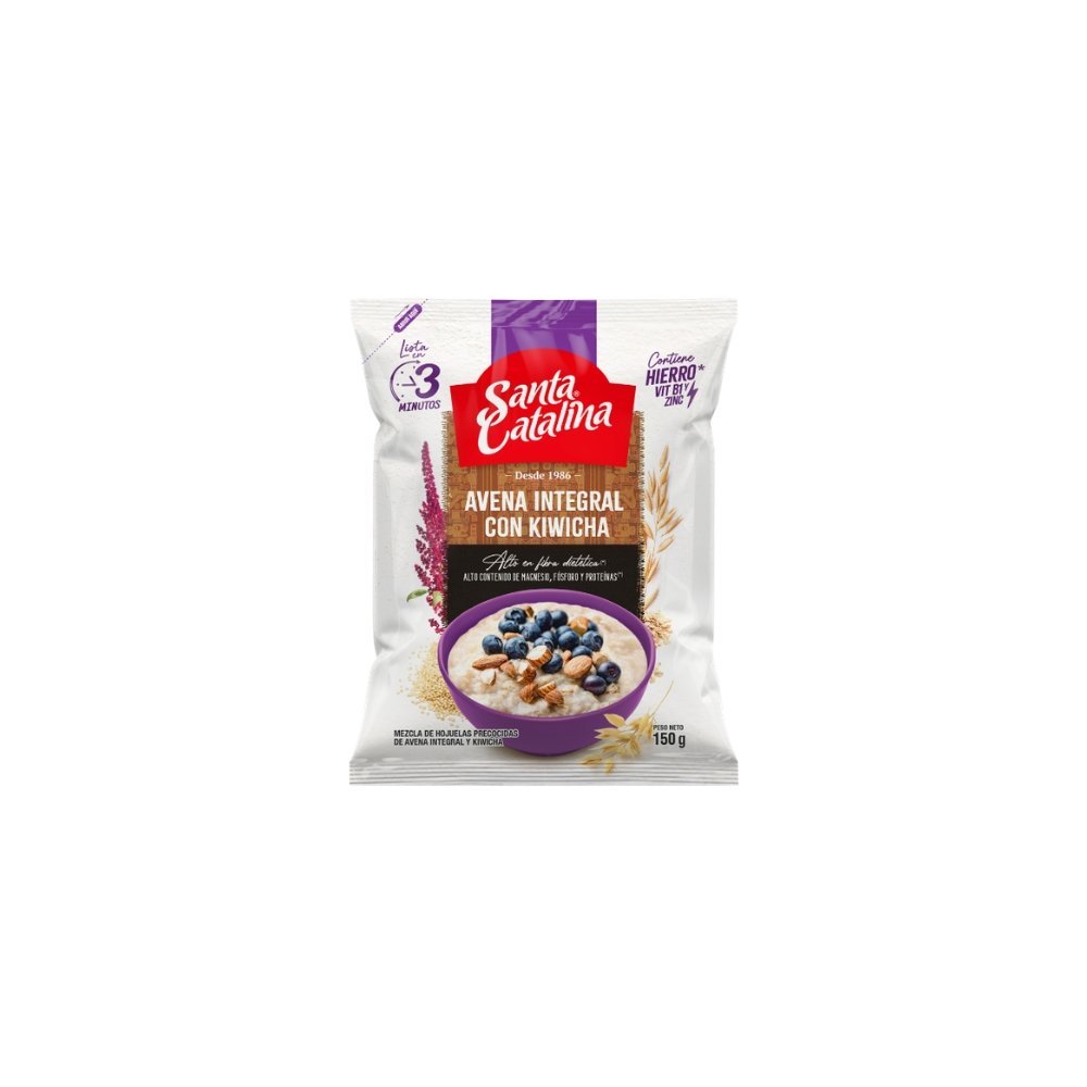 AVENA SANTA CATALINA INTEGRAL CON KIWICHA X 150G