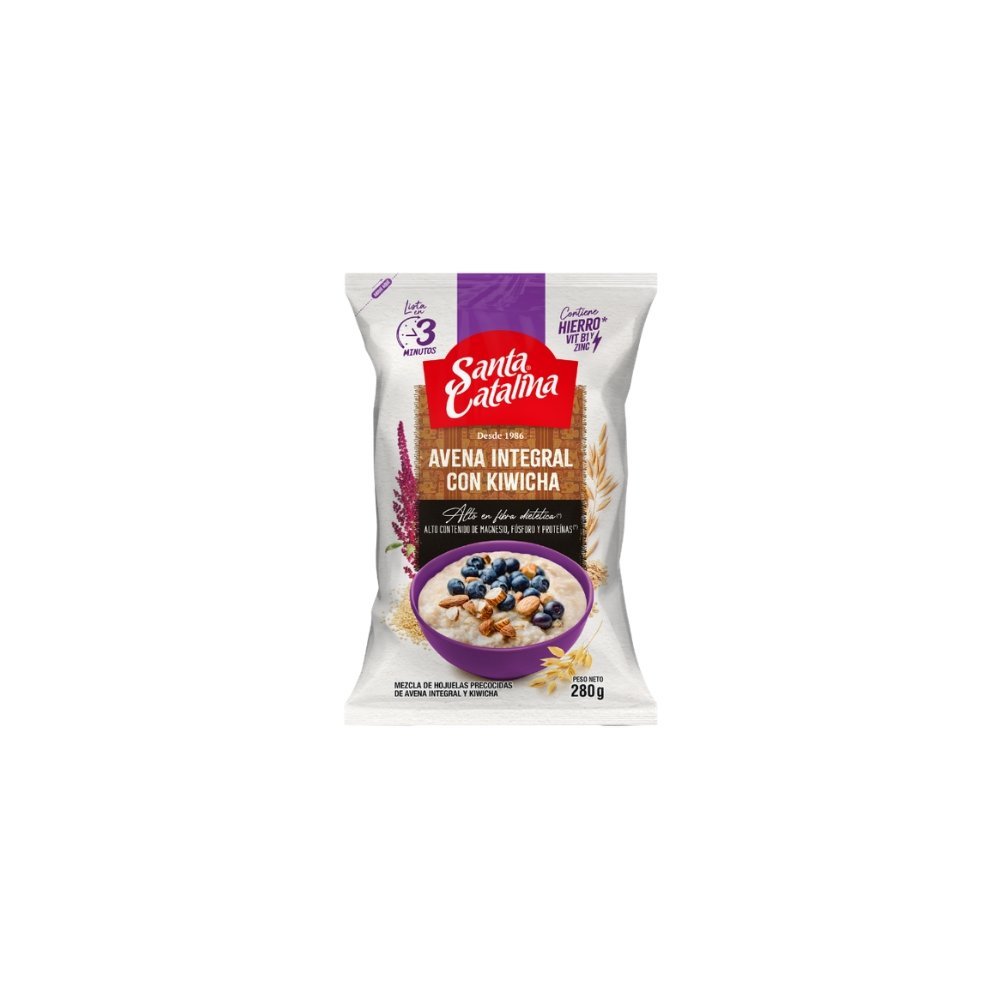 AVENA SANTA CATALINA INTEGRAL CON KIWICHA X 280G