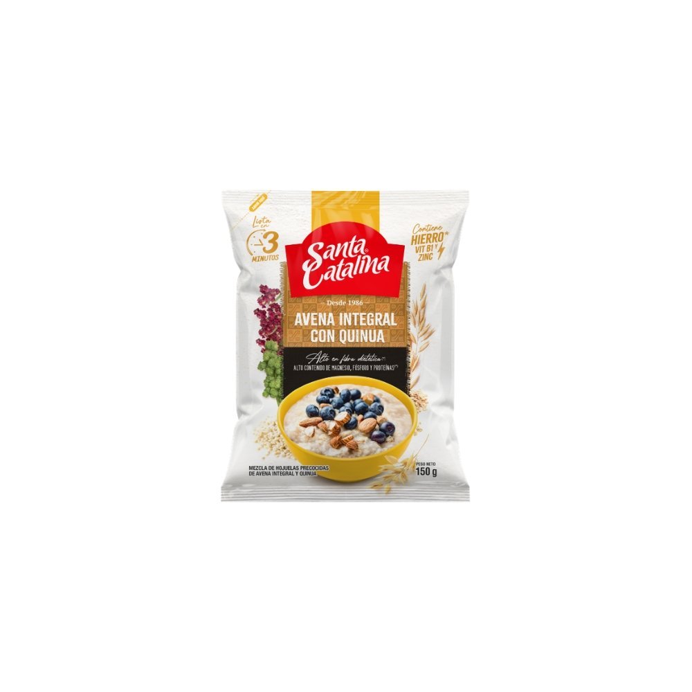 AVENA SANTA CATALINA INTEGRAL CON QUINUA X 150G
