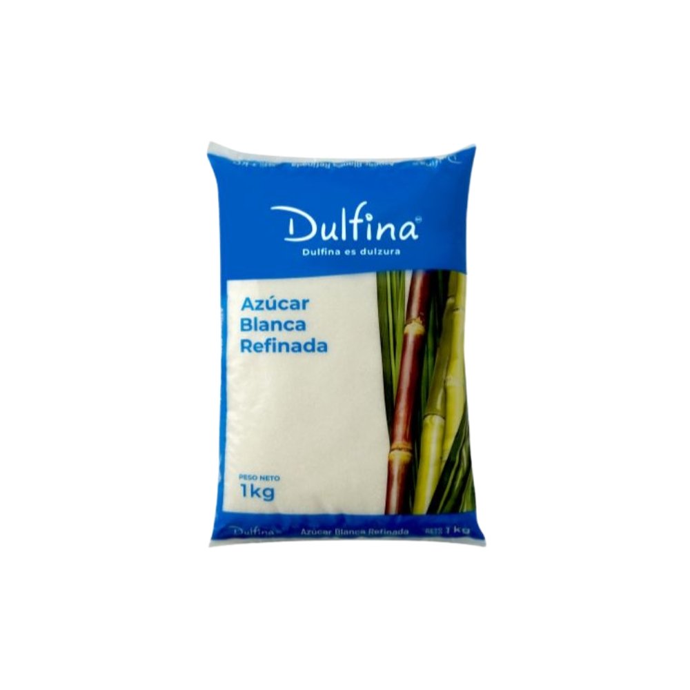 AZUCAR BLANCA REFINADA DULFINA POR 1KG