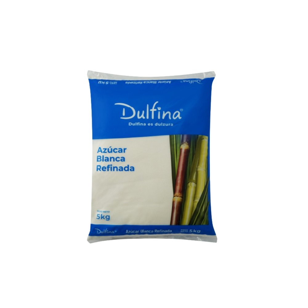 AZUCAR BLANCA REFINADA DULFINA X 5KG