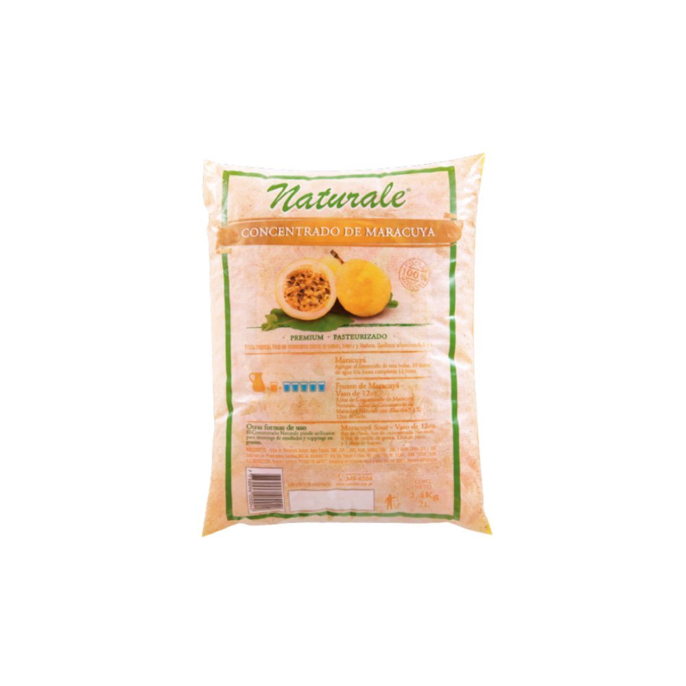 BASE CONCENTRADO DE MARACUYA NATURALE BOLSA X 2LT