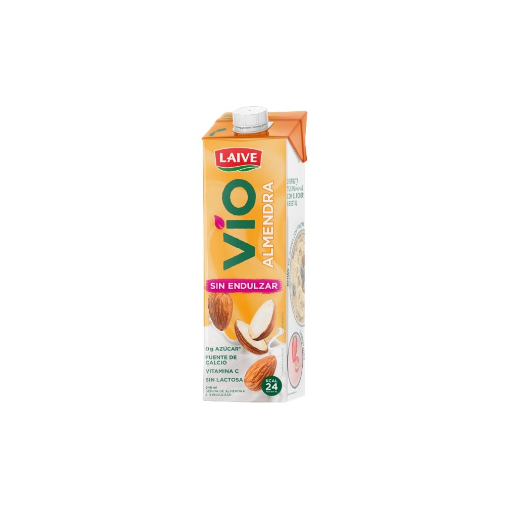 BEBIDA DE ALMENDRA SIN ENDULZAR LAIVE CAJA 946ML