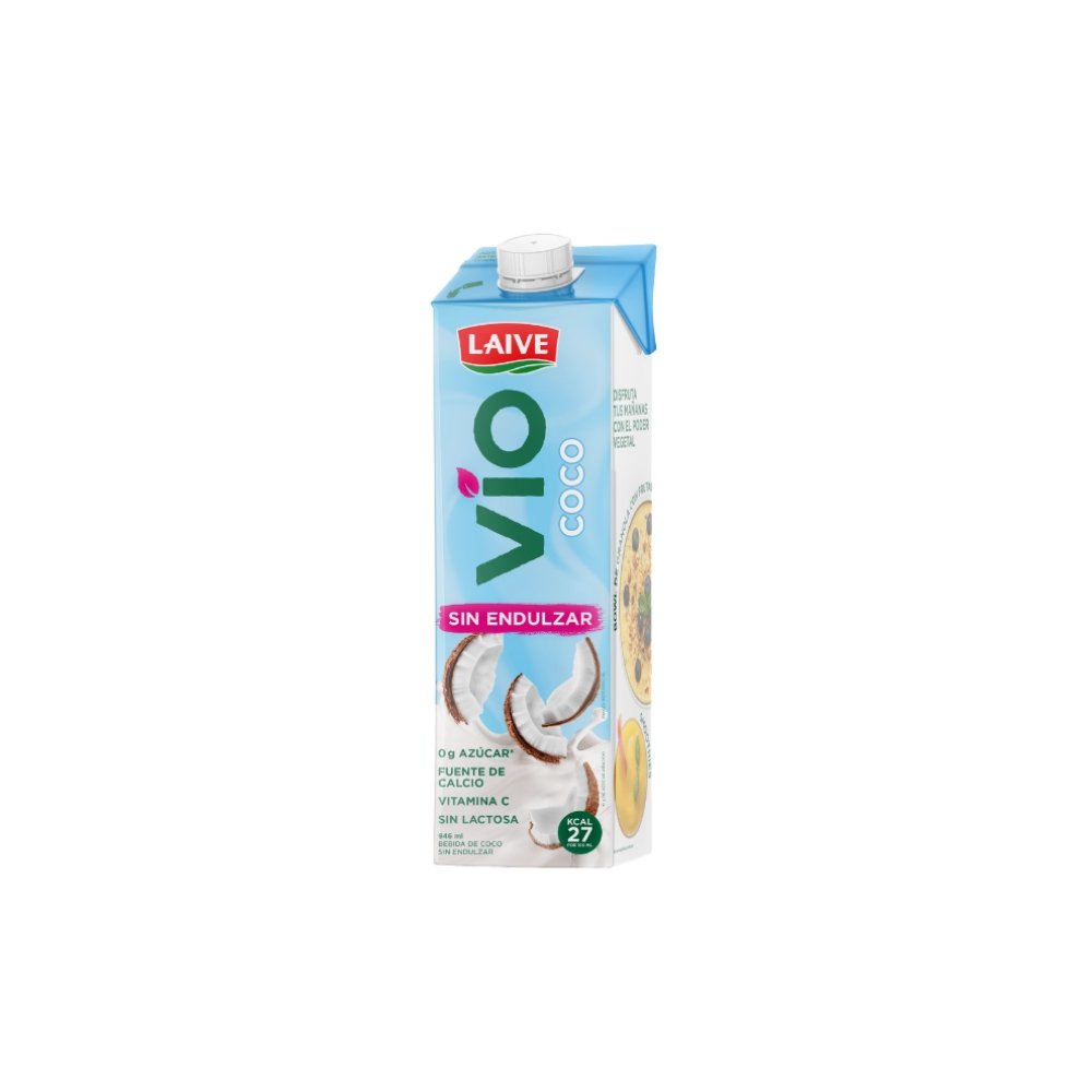 BEBIDA DE COCO SIN ENDULZAR LAIVE CAJA 946ML