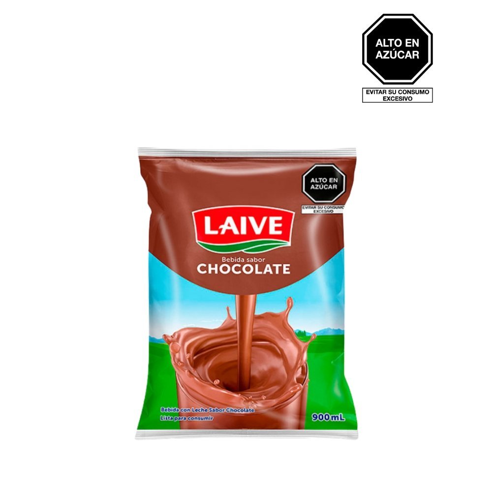 BEBIDA DE LECHE LAIVE SA CHOCOLATE BOLSA 900ML / 800ML