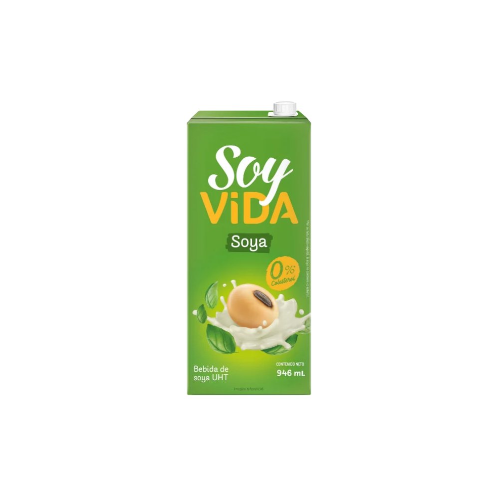 BEBIDA DE SOYA UHT SOY VIDA CAJA X 946ML