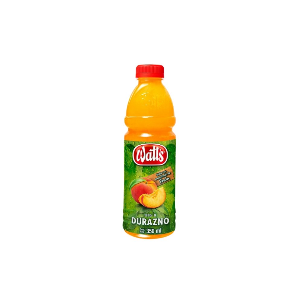 BEBIDA WATTS DE DURAZNO BOTELLA 350ML