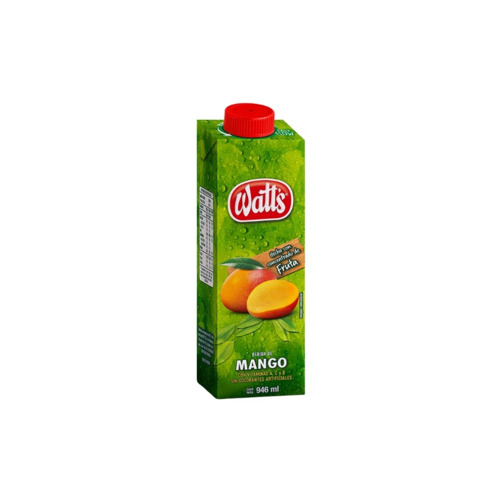 BEBIDA WATTS DE MANGO CAJA 946ML