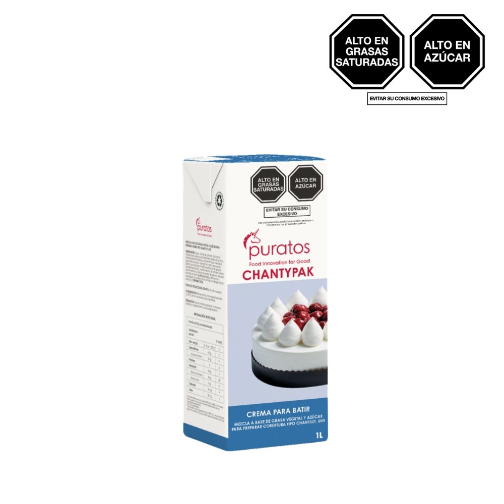 CHANTYPAK CREMA PARA BATIR PURATOS X 1LT