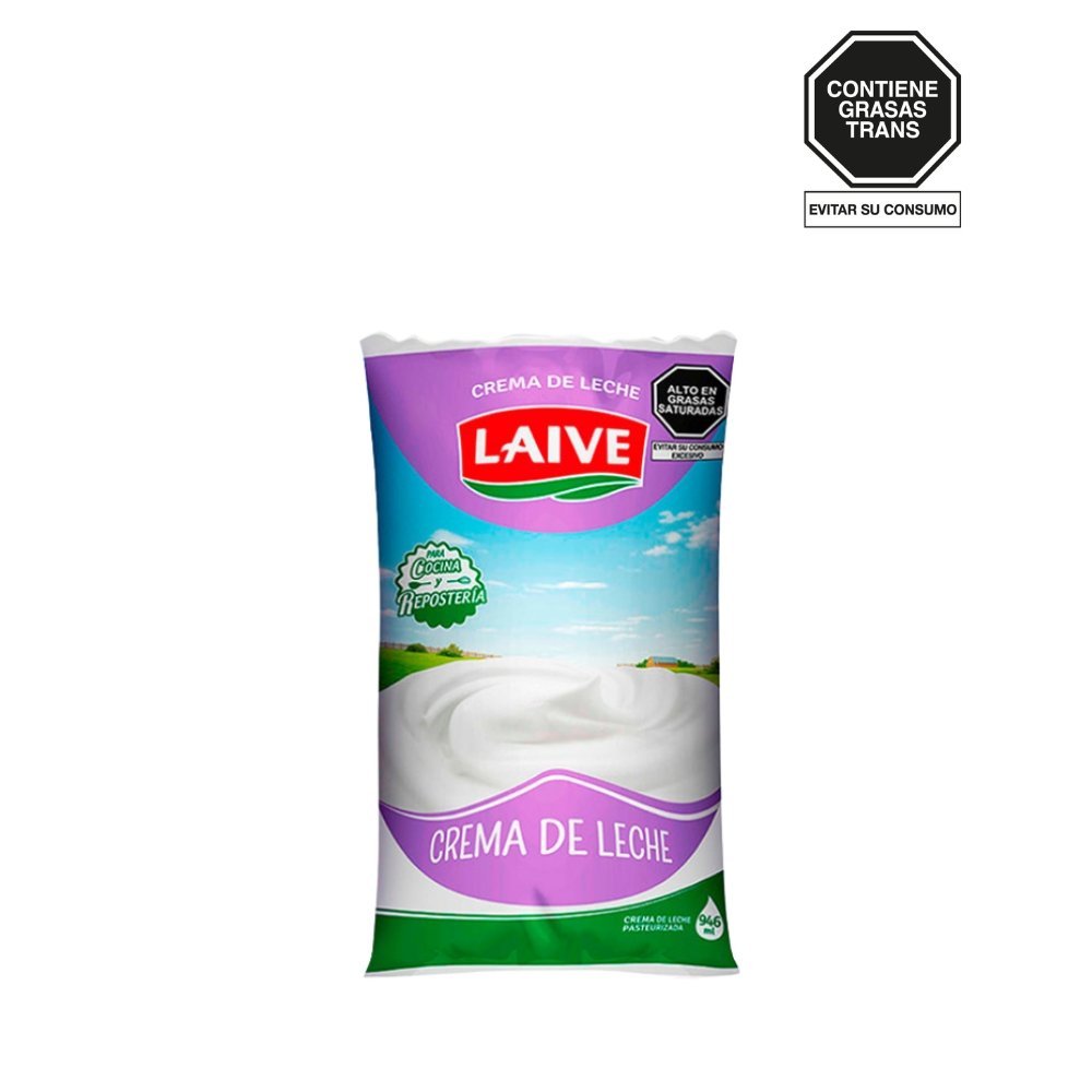CREMA DE LECHE LAIVE BOLSA 946ML