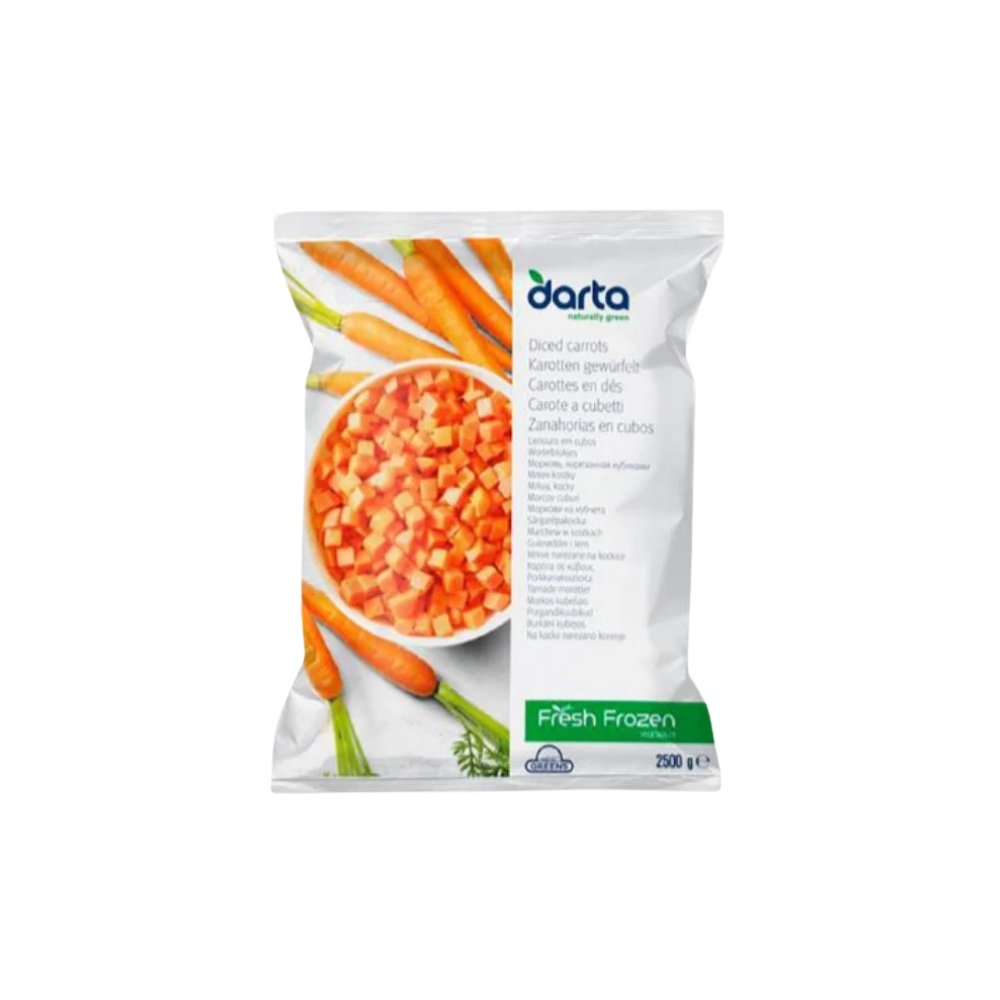 DARTA ZANAHORIA EN CUBOS PREC CONG 10MM-BLS 2.5 KG