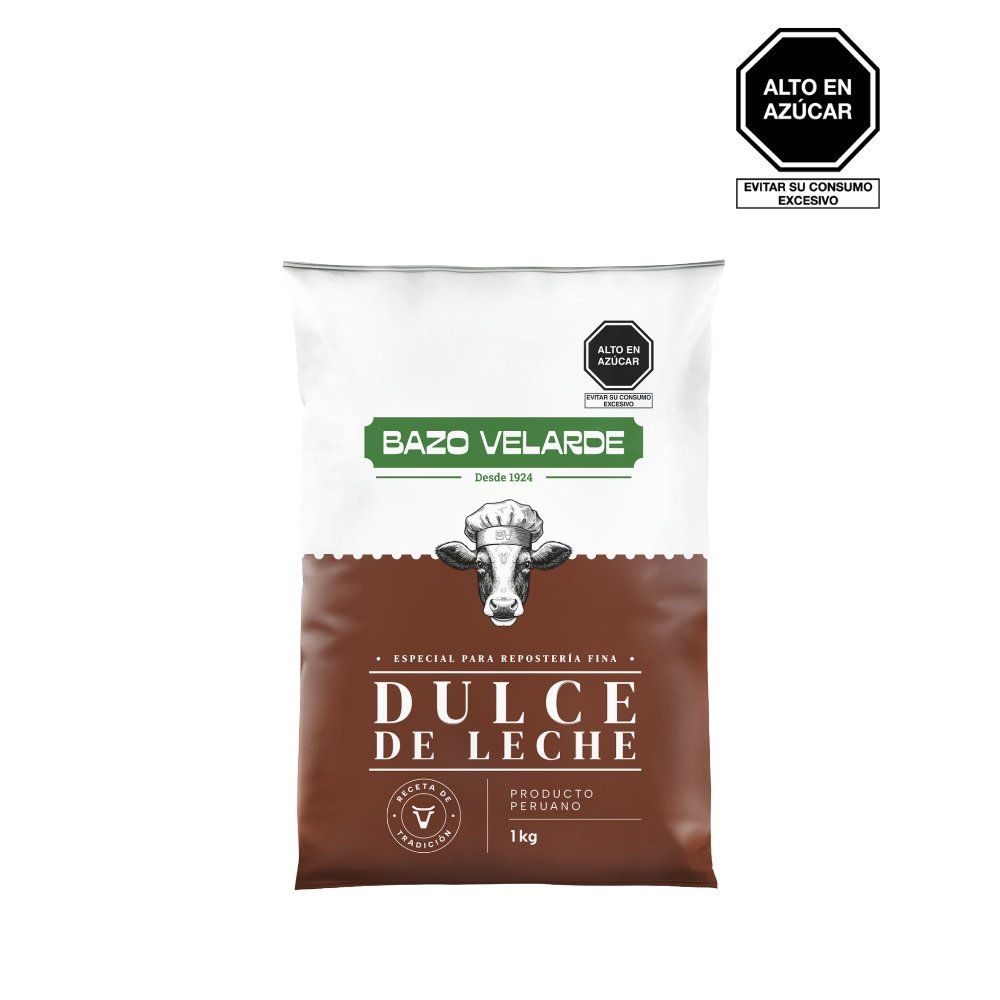 DULCE DE LECHE BAZO VELARDE BOLSA 1KG