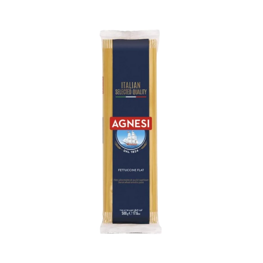 FIDEOS AGNESI FETTUCCINE FLAT BOLSA X 500 GR.
