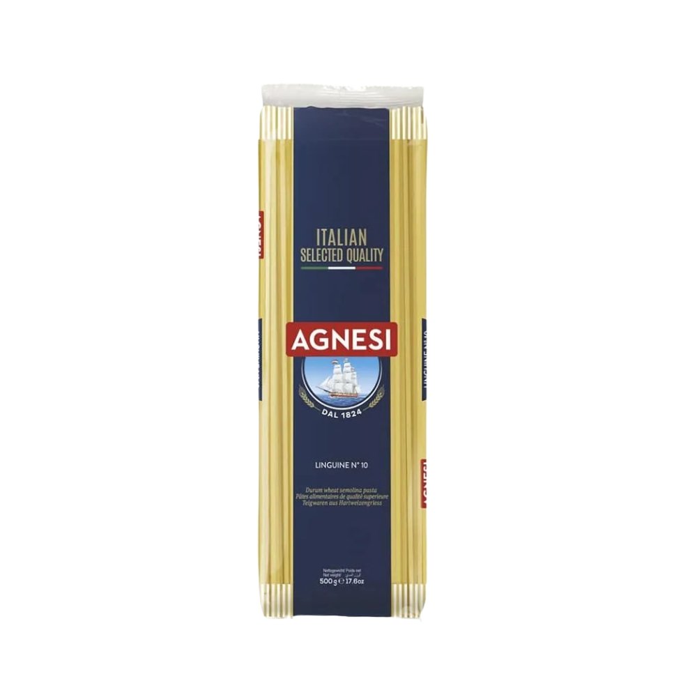 FIDEOS AGNESI LINGUINE N°10 PAQ X 500GR
