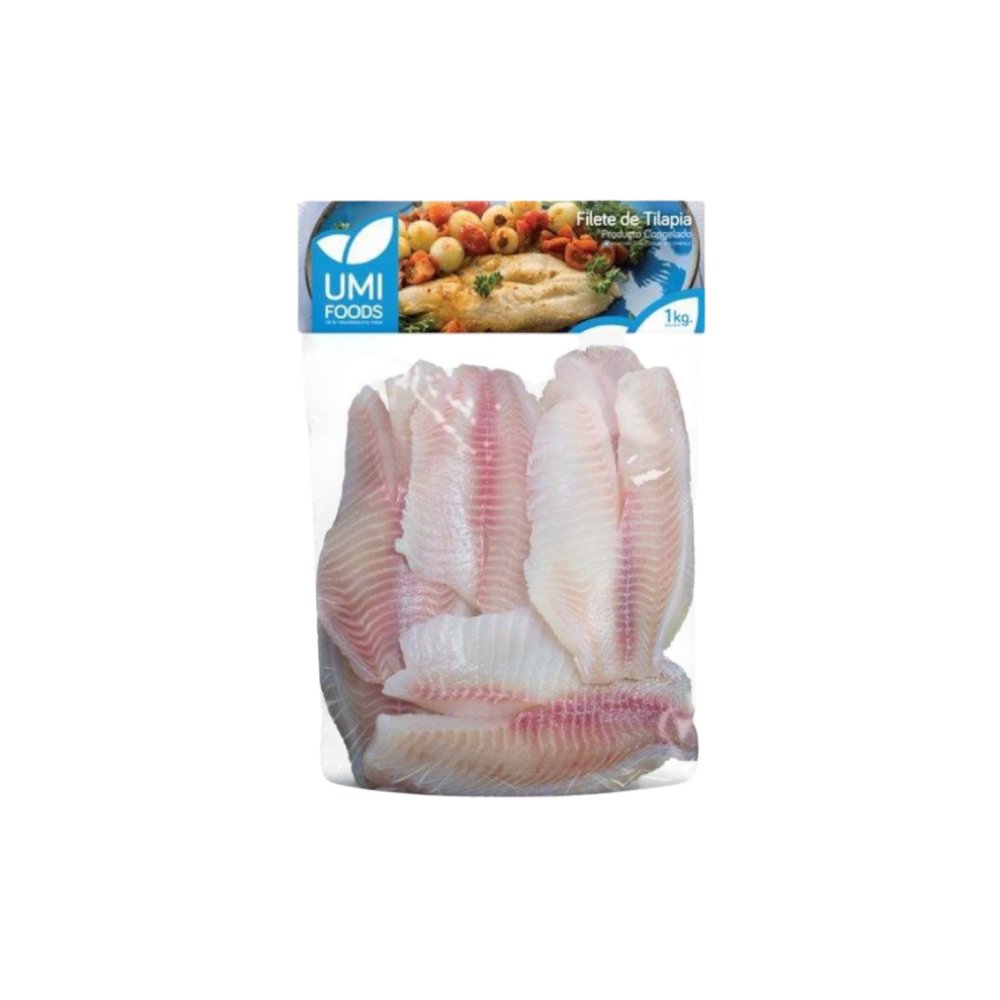 FILETE DE TILAPIA CONGELADO BOLSA 1KG APROX