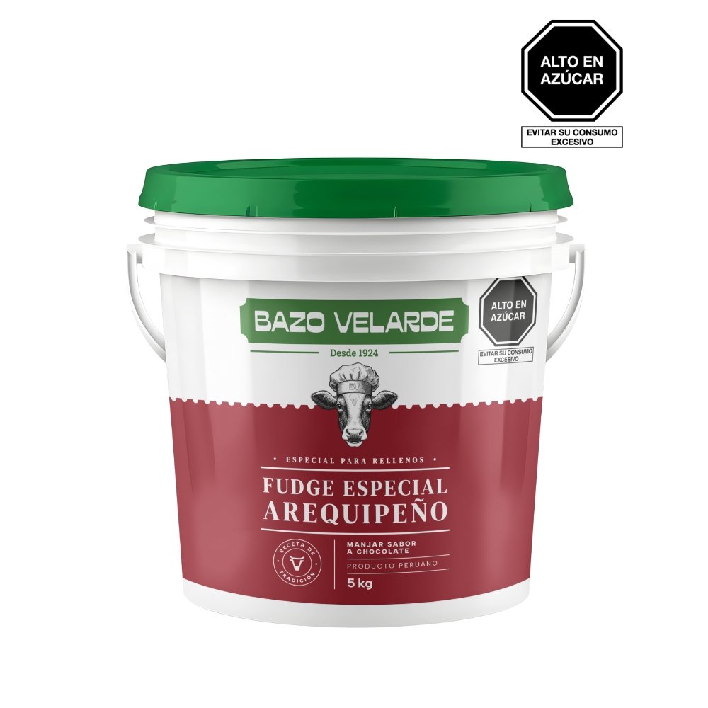FUDGE ESPECIAL AREQUIPEÑO ESPECIAL BAZO VELARDE BALDE 5KG