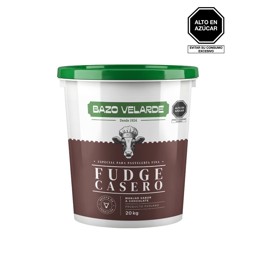 FUDGE SABOR CASERO BAZO VELARDE BALDE 20KG