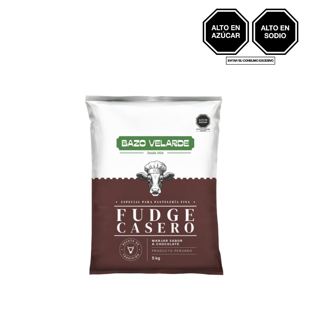 FUDGE SABOR CASERO BAZO VELARDE BOLSA 5KG