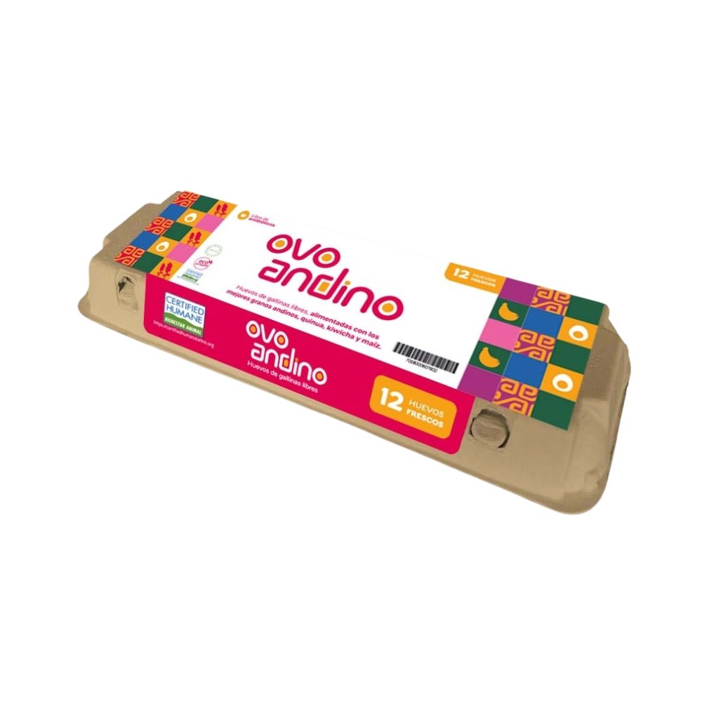 HUEVO DE GALLINA LIBRE OVOANDINO AVIVEL X12 - CARTON