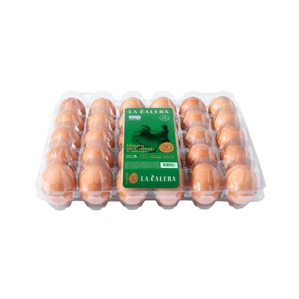 HUEVOS DE CORRAL LA CALERA PQ X 30 - UN