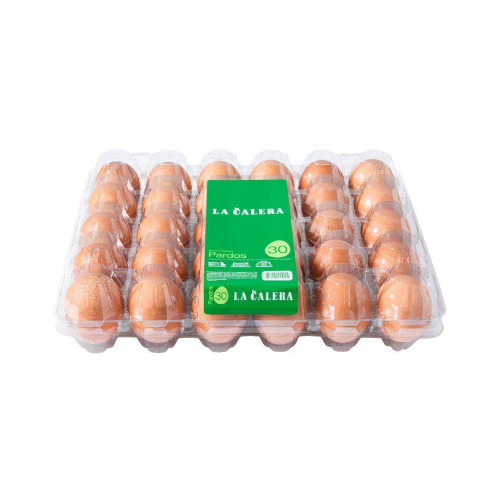 HUEVOS PARDOS LA CALERA PET x30 - UND