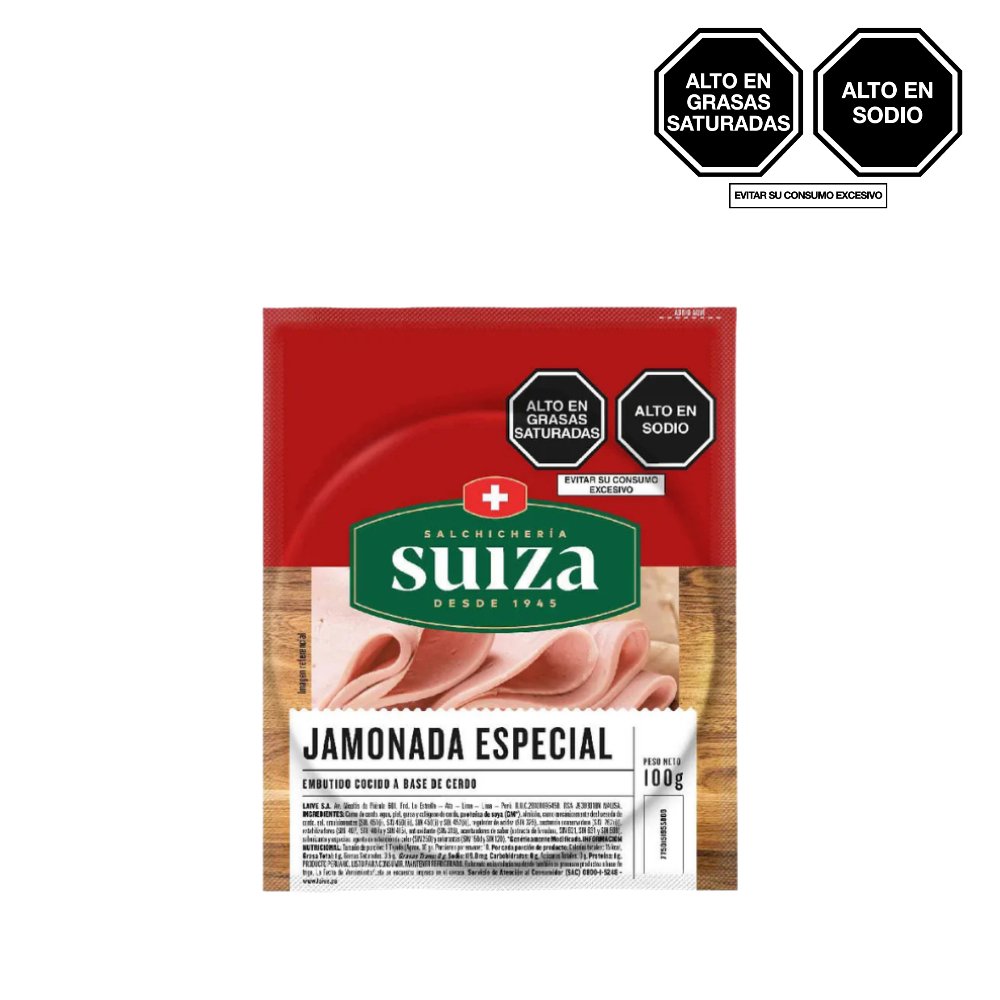 JAMONADA ESPECIAL SUIZA PAQUETE 100G