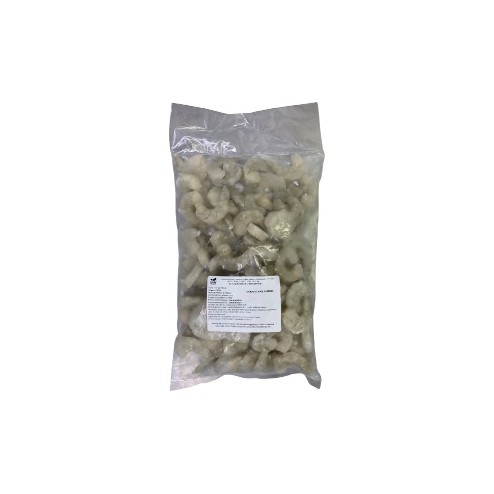 LANGOSTINO CRUDO CONG/PEL/DESVEN 41-50 PZA/LB 1KG