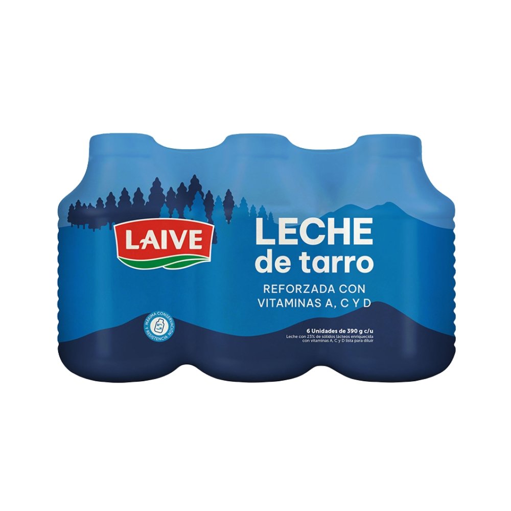 LECHE LAIVE PRACTITARRO 390G SIXPACK