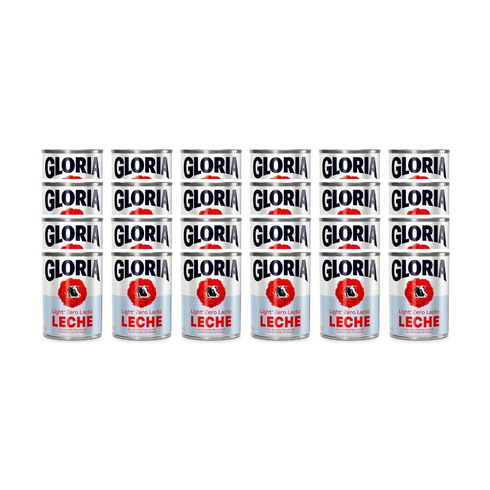 LECHE LIGHT ZEROLACT LATA GLORIA PQT X 24UND