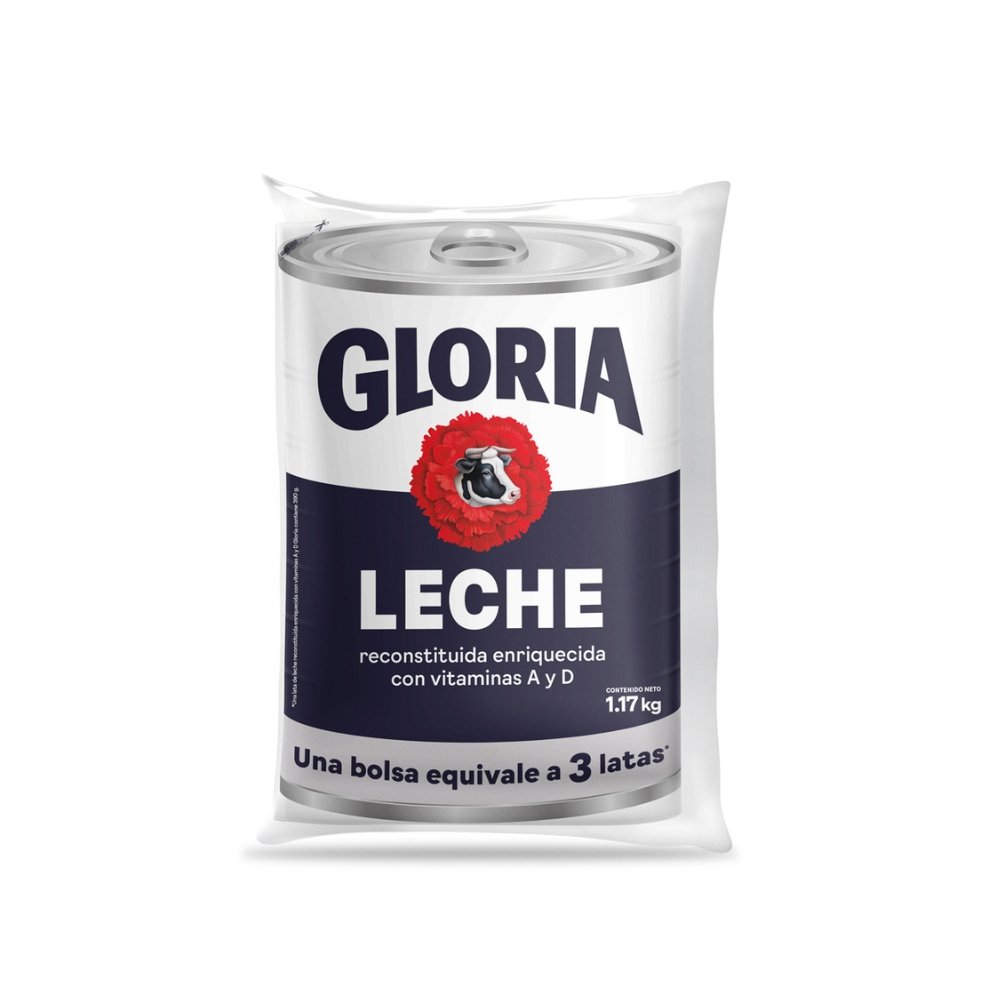 LECHE RECONSTITUIDA ENTERA GLORIA BOLSA X 1.170KG