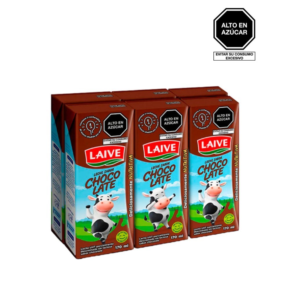 LECHE SIN L. SABOR CHOCOLATE CAJA 170ML SIXPACK
