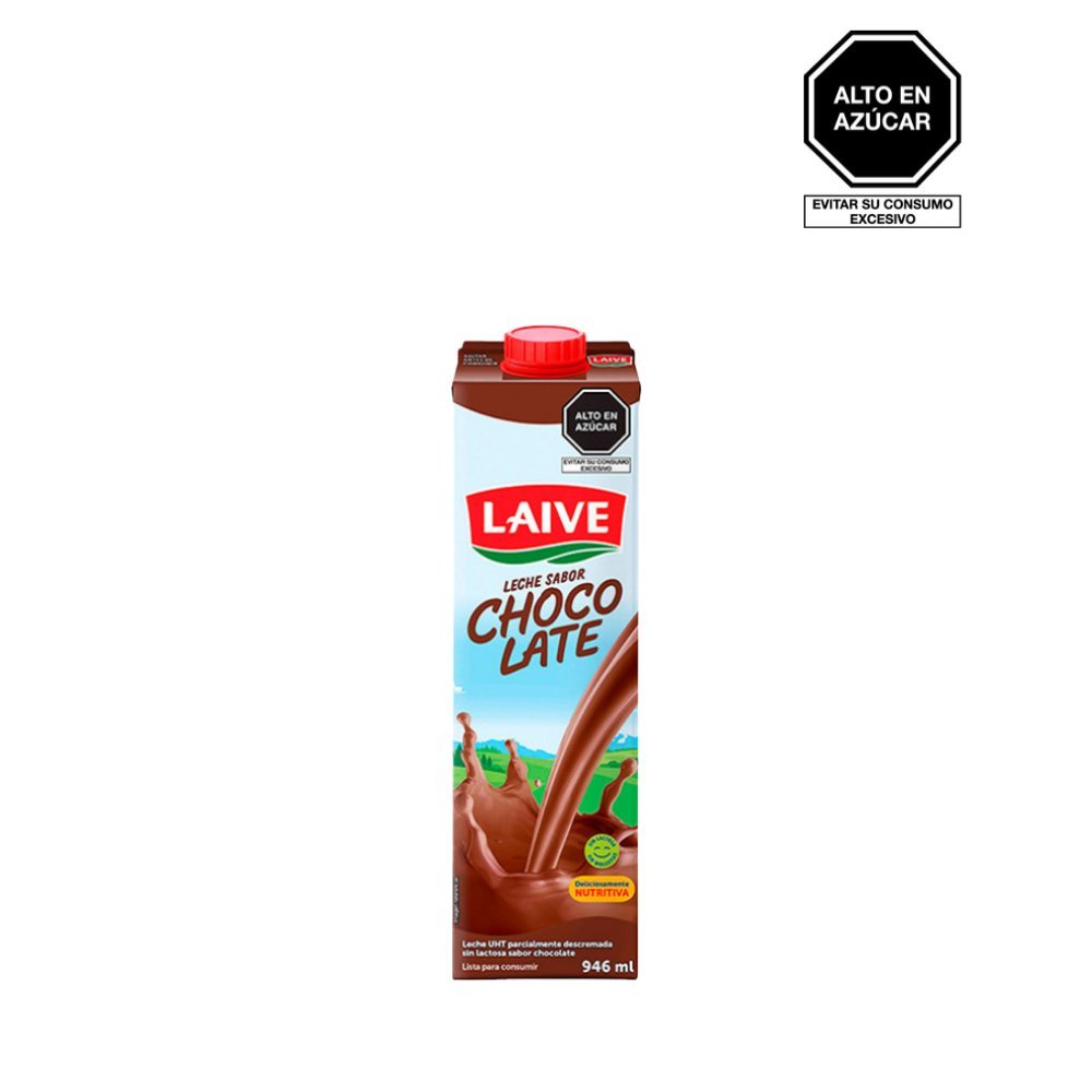 LECHE SIN LACTOSA LAIVE SABOR CHOCOLATE CAJA 946ML