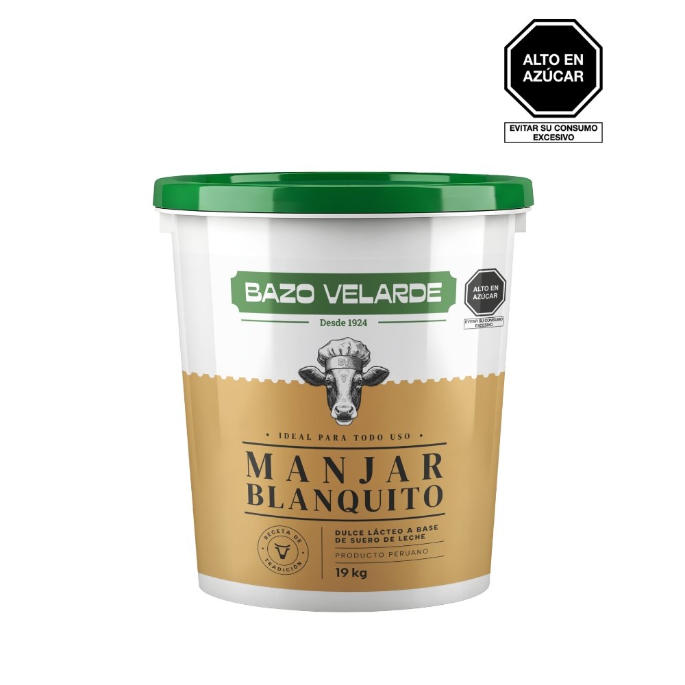 MANJAR BLANQUITO BAZO VELARDE BALDE 19KG