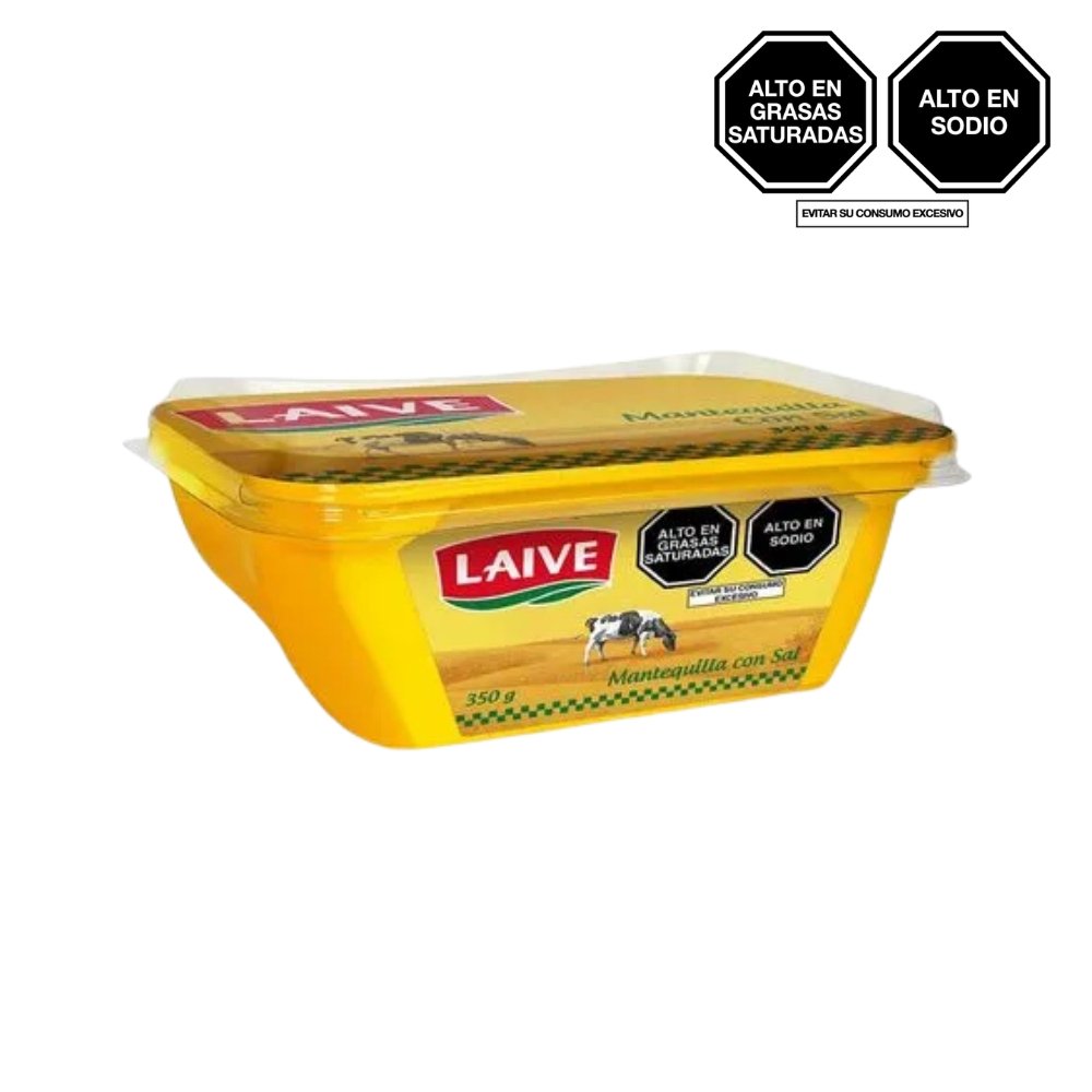 MANTEQUILLA CON SAL LAIVE POTE DE 350G