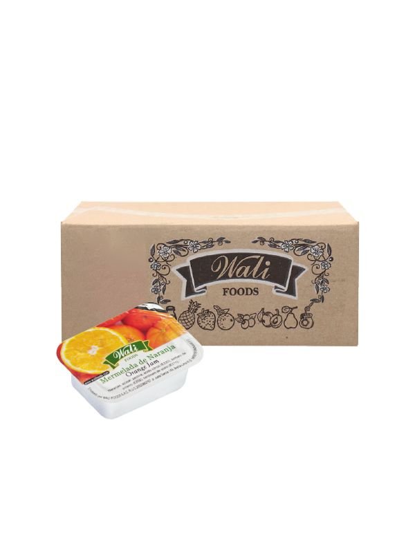 MERMELADA NARANJA WALI BLISTER 15G - CJ 180 UN