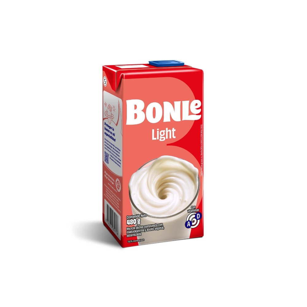 MEZCLA LACTEA LIGHT BONLE SIXPACK CAJA 480GR