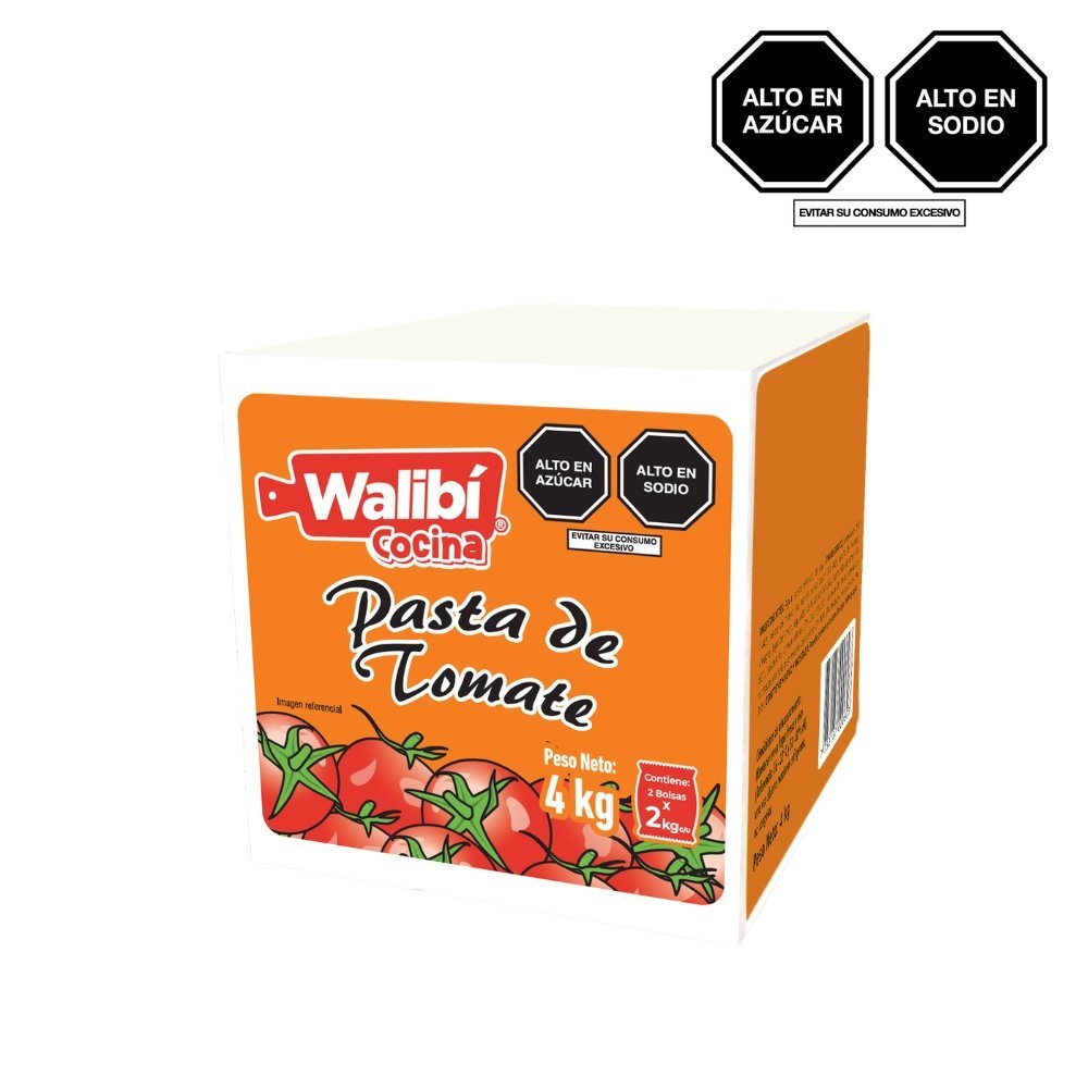 PASTA DE TOMATE WALIBI CAJA X 4KG