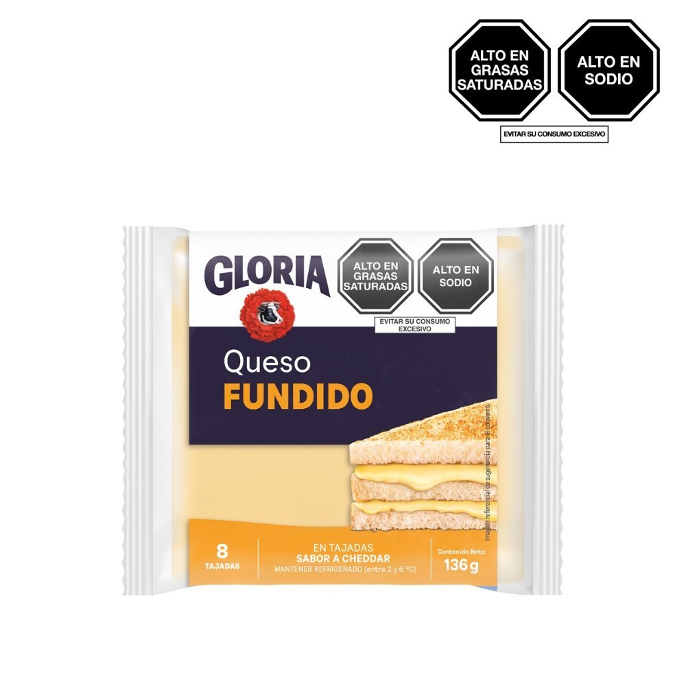 QUESO CHEDDAR FUND TAJADA X 136GR