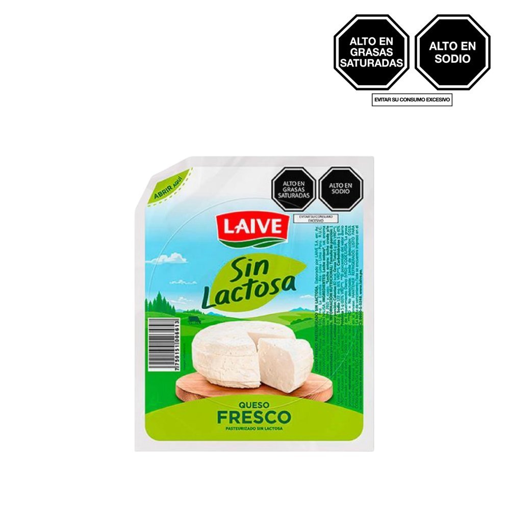 QUESO FRESCO LAIVE SIN LACTOSA X 300 GRAMOS