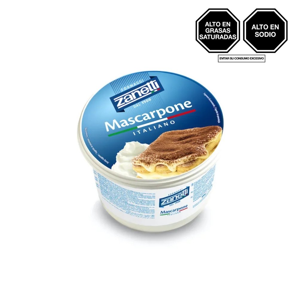 QUESO MASCARPONE ITALIANO ZANETTI X 500 GR