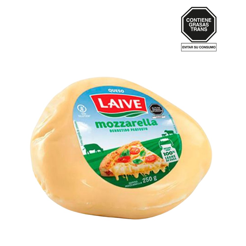 QUESO MOZZARELLA LAIVE PORCION